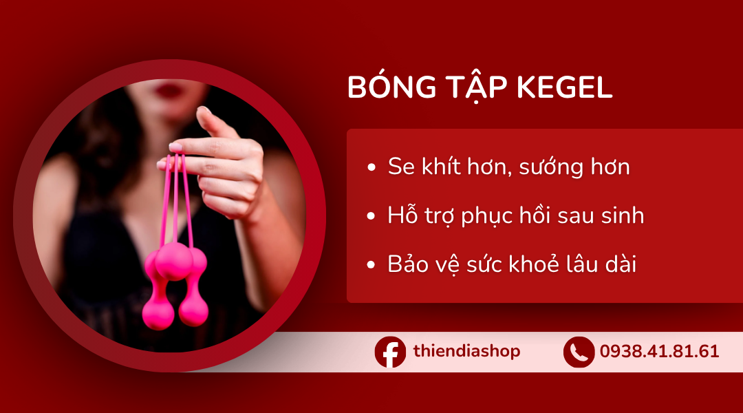 Bóng tập Kegel se khít âm đạo banner