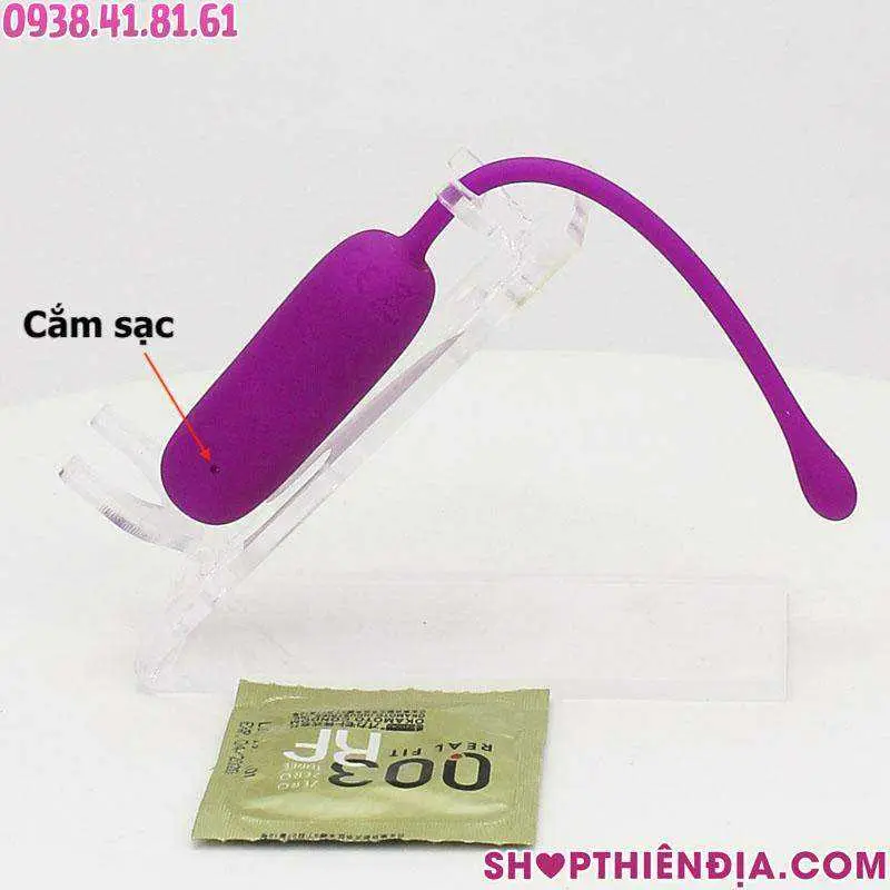 Hướng dẫn sạc trứng rung silicon có dây cầm Joyce