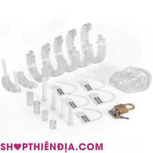 Khóa cho phép điều chỉnh dễ dàng kích cỡ ngắn dài phù hợp với dương vật 