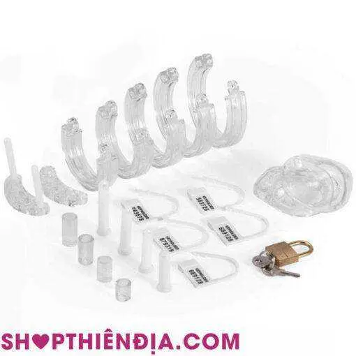 Khóa cho phép điều chỉnh dễ dàng kích cỡ ngắn dài phù hợp với dương vật 