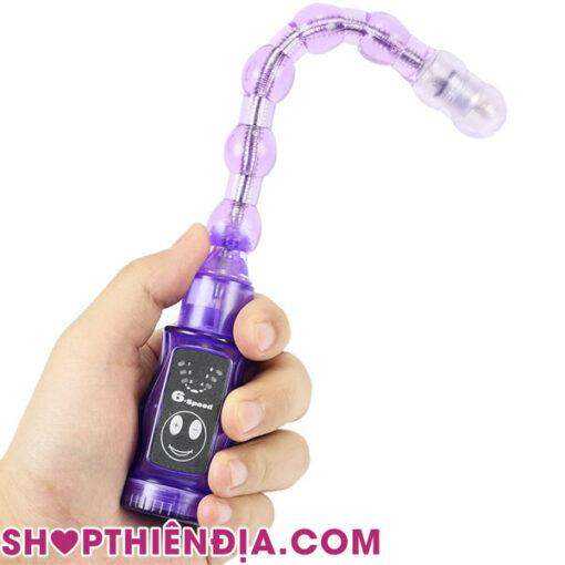 Sản phẩm có thiết kế mới lạ với hình dạng 5 hạt đậu và 1 đầu rung siêu sướng