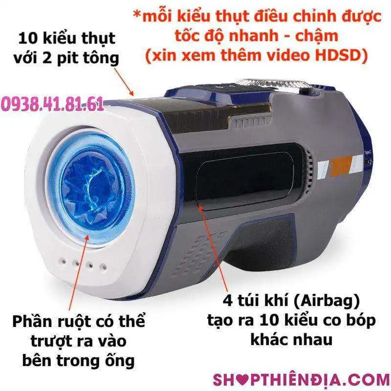 Tính năng chính của máy thủ dâm thụt co bóp Future Pro 3