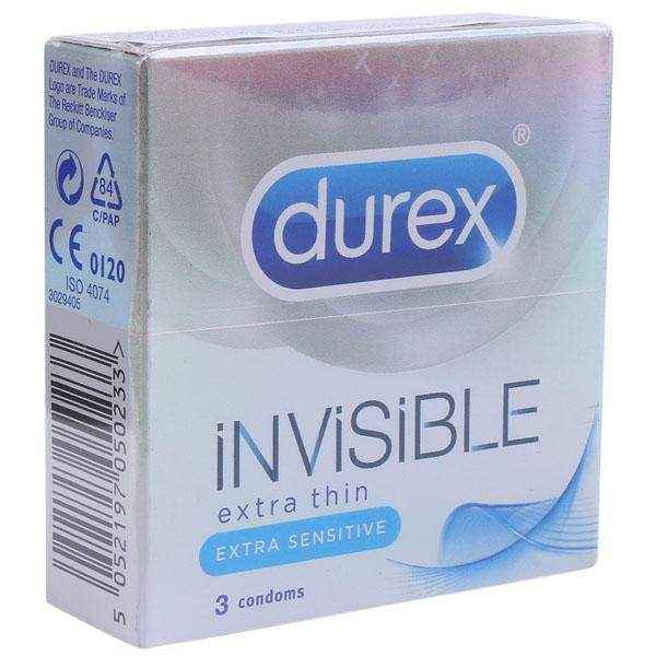 Bao cao su Durex Invisible