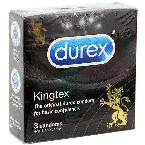 Bao cao su Durex Kingtex