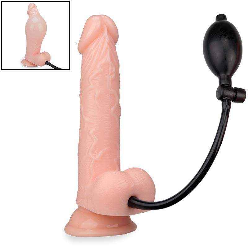 Dương vật giả hít tường bơm hơi Alistic