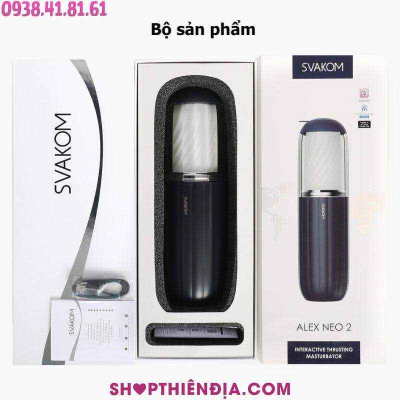 Âm đạo giả tự động Alex Neo 2 (điều khiển qua app + tương tác video - webcam)