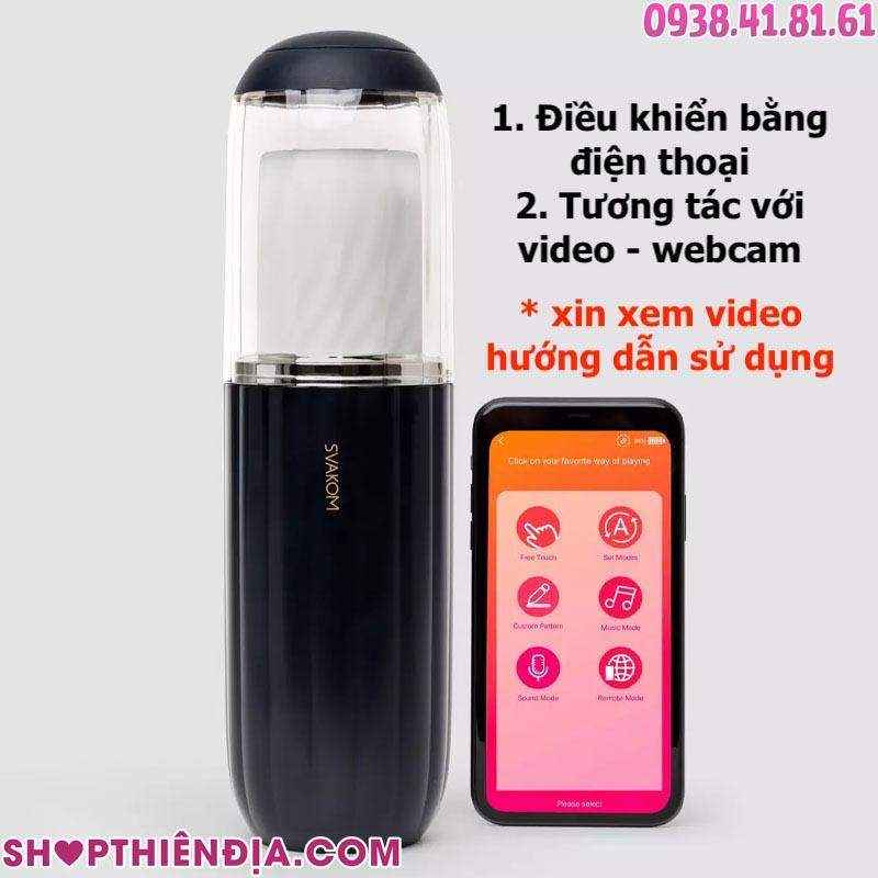 Âm đạo giả tự động Alex Neo 2 (điều khiển qua app + tương tác video - webcam)