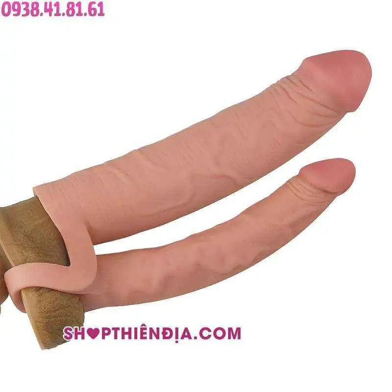 Bao cao su đôn dên cao cấp Prime 2 đầu đeo vào dương vật giả