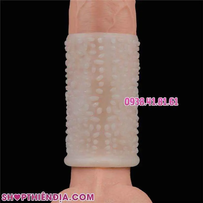 Mặt sau của bao cao su đôn dên khúc giữa Gordon gai nhám