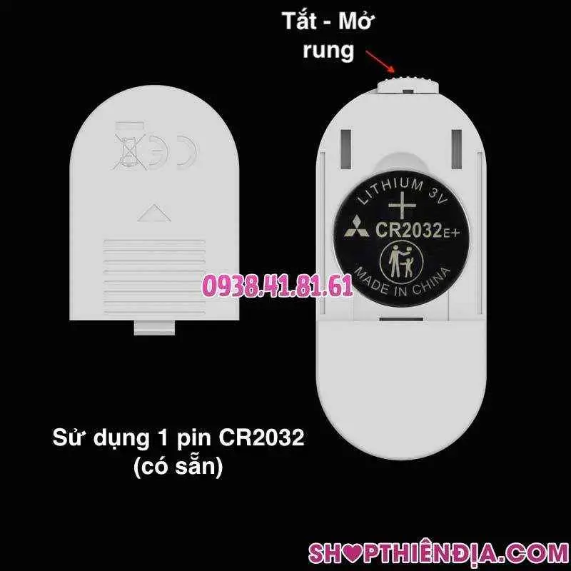 Bộ phận rung có pin của bao cao su đôn dên khúc giữa Gordon gai nhám