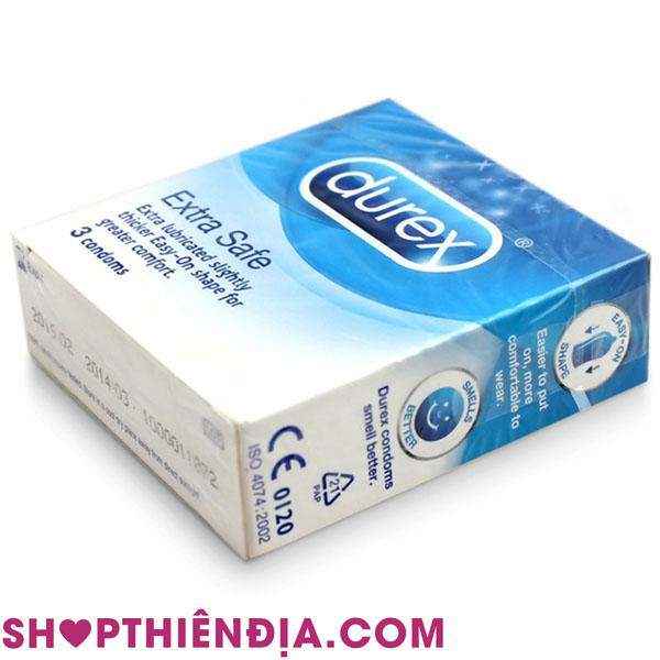 Bao cao su Durex Extra Safe