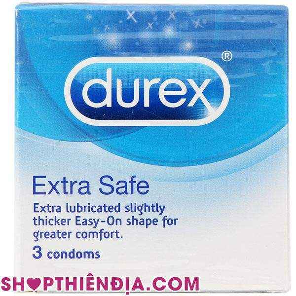 Bao cao su Durex Extra Safe