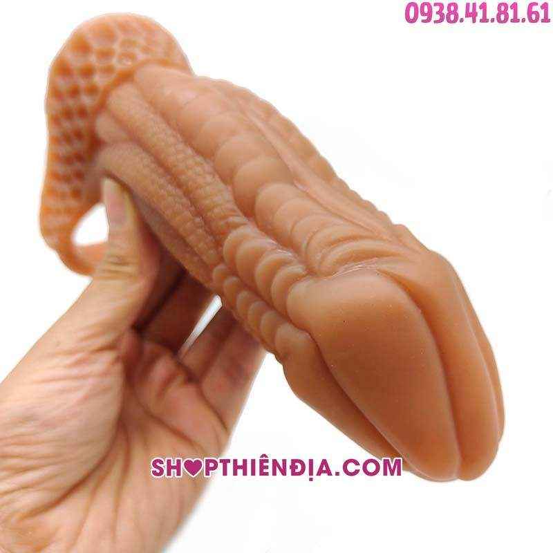Bao donzen khủng Dương Vật Rồng Dragon Dick màu nâu
