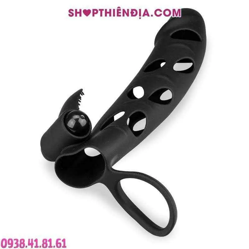 Bao rọ có vòng đeo tinh hoàn và lưỡi liếm Muzz 02
