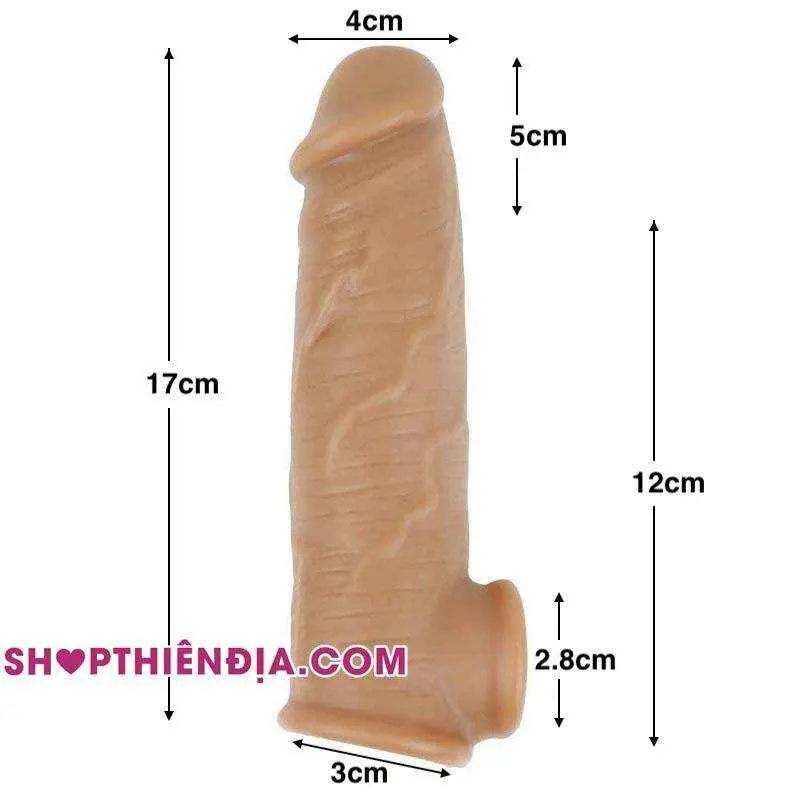 Kích thước bcs đôn dên siêu mềm có lỗ tròng bìu tinh hoàn David