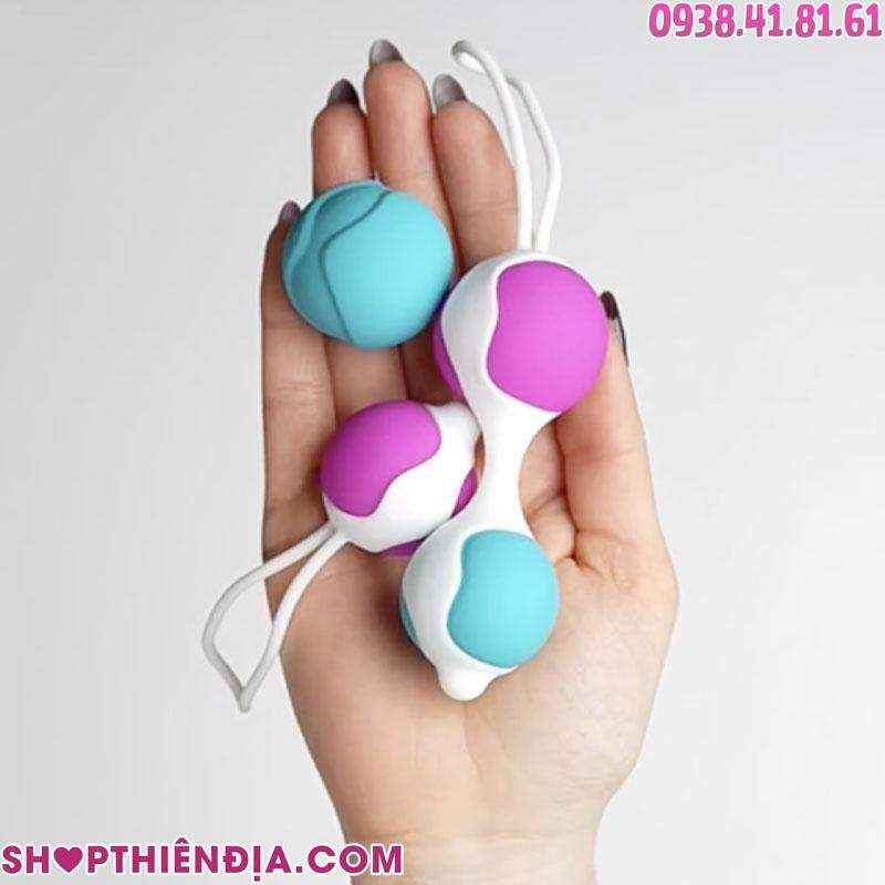 Bộ bóng tập kegel bằng silicon Orgasmic