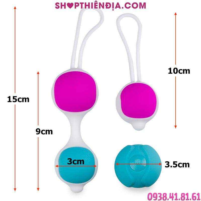 Bộ bóng tập kegel bằng silicon Orgasmic