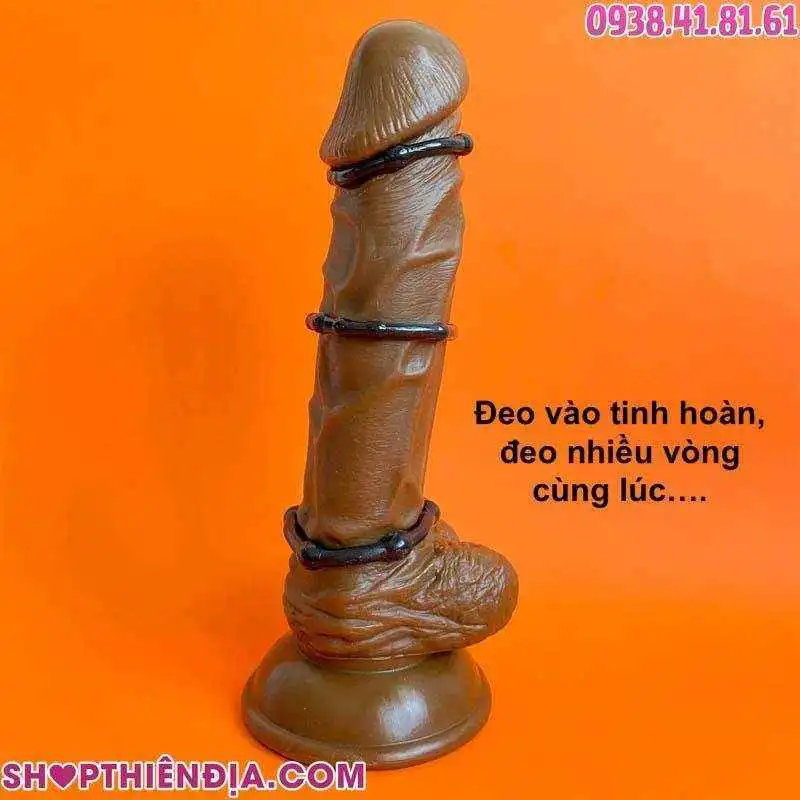 Bộ vòng cương dương Molle đeo vào dương vật giả