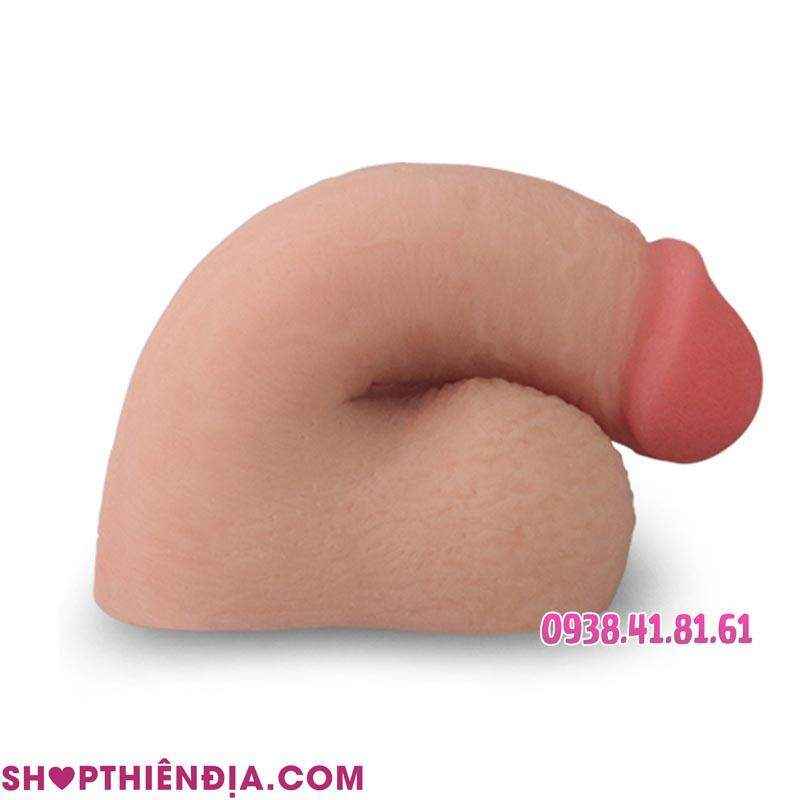 Cu giả đeo tạo hình dương vật cho lesbian Squeezy bằng silicon