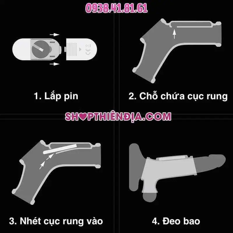 Hướng dẫn sử dụng đôn khúc giữa có lỗ tròng bìu tinh hoàn Zac gân ngang 01