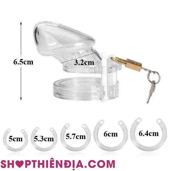 Khóa dương vật trong suốt 06