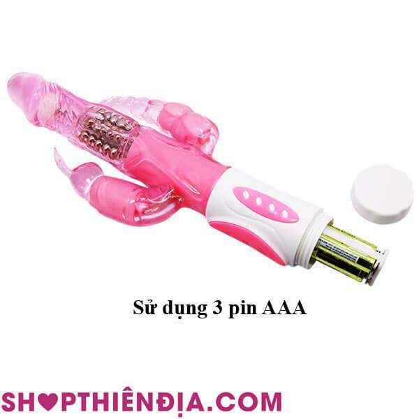 Dương vật giả 3 trong 1 Bunny 04