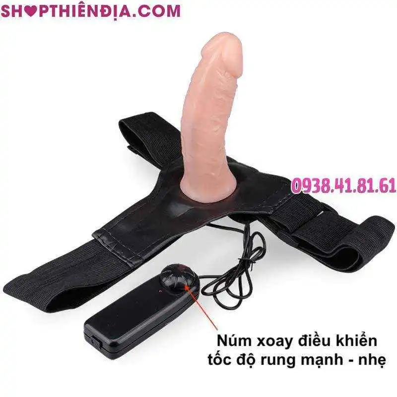 Hướng dẫn sử dụng dương vật giả có dây đeo rỗng ruột Sacha