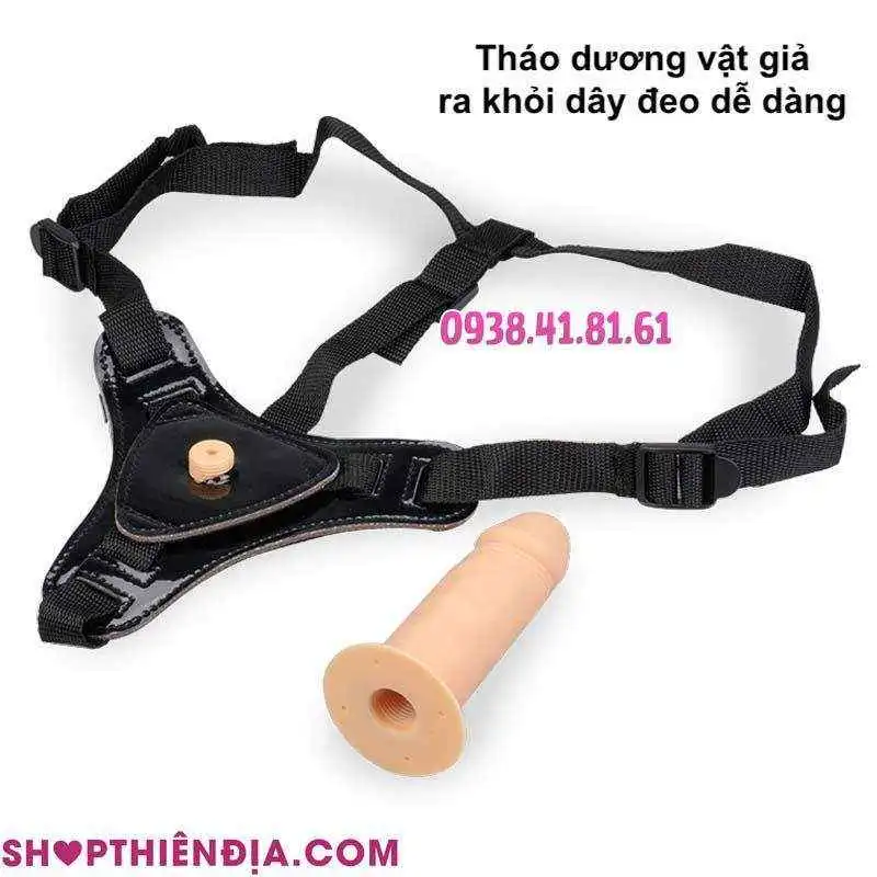 Hướng dẫn tháo dương vật giả size nhỏ Hickey khỏi dây đeo