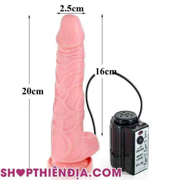 Dương vật giả gắn tường tỏa nhiệt 04