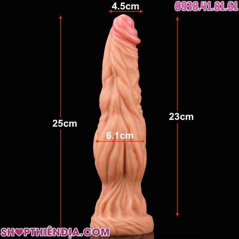 Kích thước dương vật giả khủng siêu gân Behimos