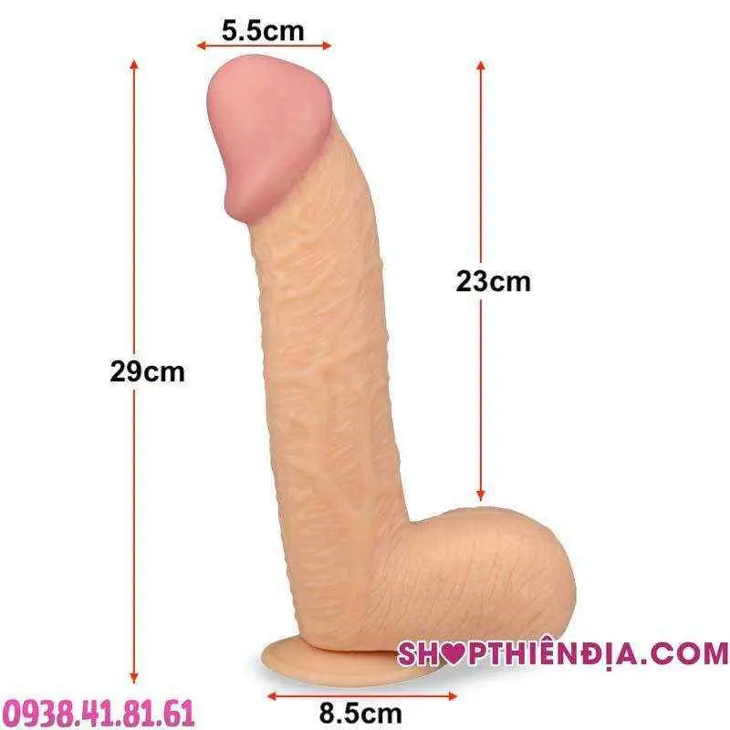 Kích thước dương vật giả loại khủng King Size Musclor