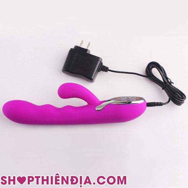 Dương vật giả silicon rung tỏa nhiệt 03