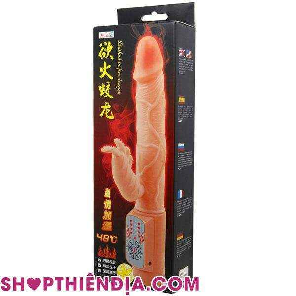 Dương vật giả tỏa nhiệt rung ngoáy