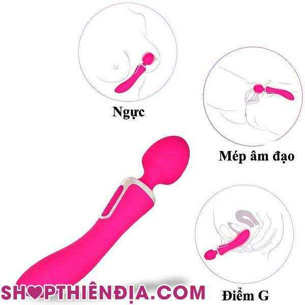 Máy rung âm vật + kích thích điểm G