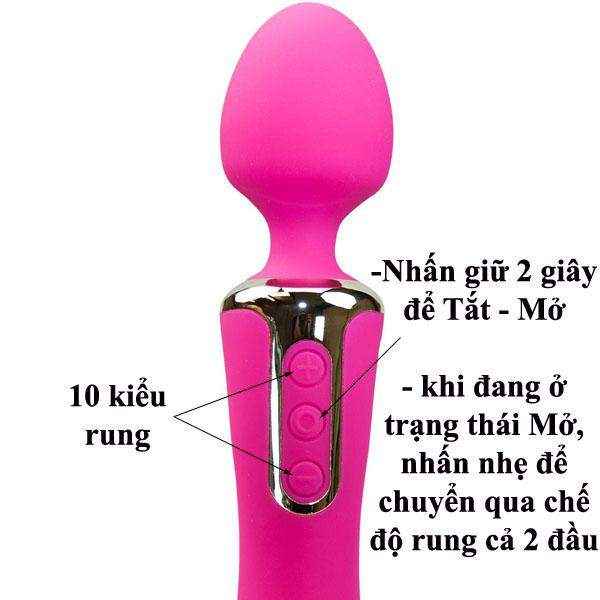 Máy rung âm vật + kích thích điểm G