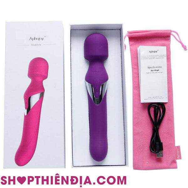Máy rung Aphojoy 1 đầu rung + 1 đầu xoay ngoáy