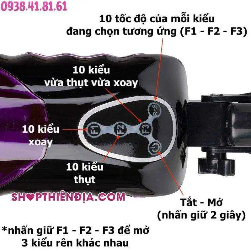 Hướng dẫn sử dụng máy thủ dâm đa chức năng Trainer