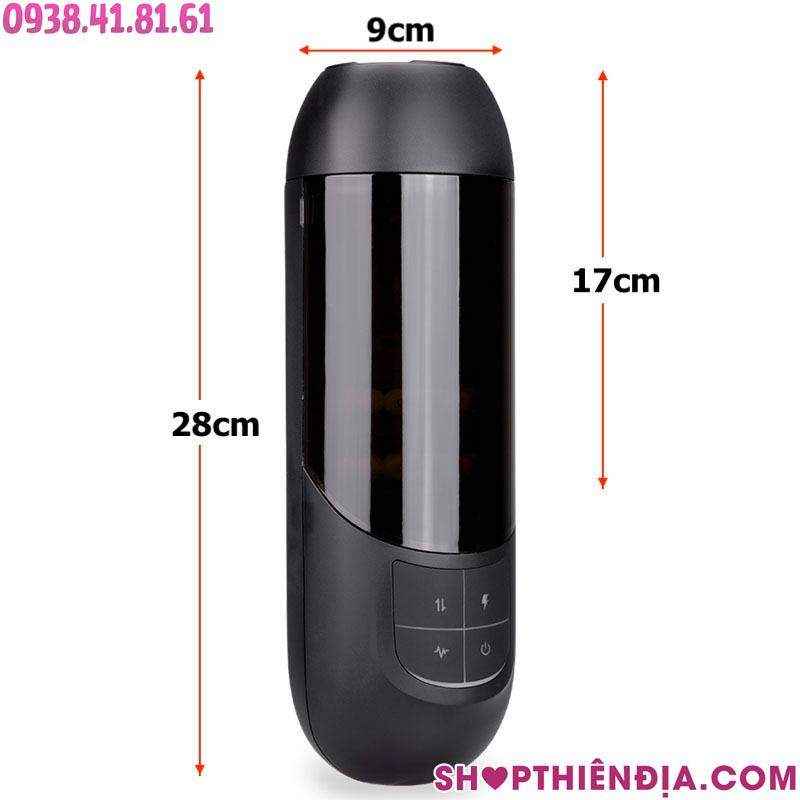 Máy thủ dâm rung thụt Aqua (vòng bi co bóp điều chỉnh được)