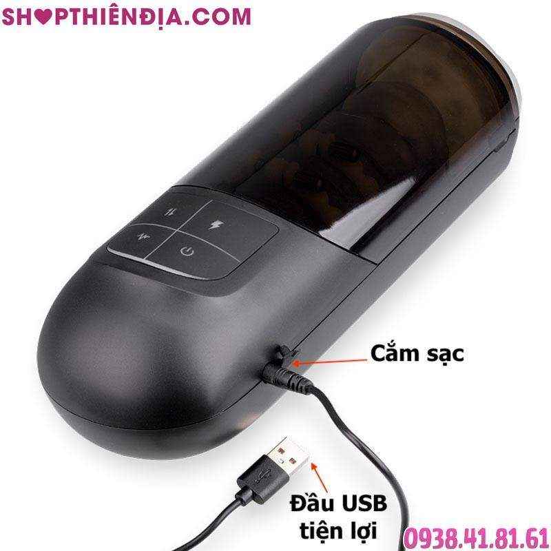 Máy thủ dâm rung thụt Aqua (vòng bi co bóp điều chỉnh được)