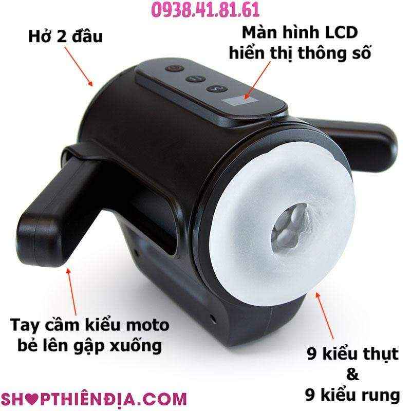 Máy thủ dâm tự động có tay cầm Moto