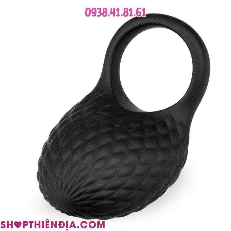Mặt sau nhẫn rung silicon cho nam cao cấp Heloise