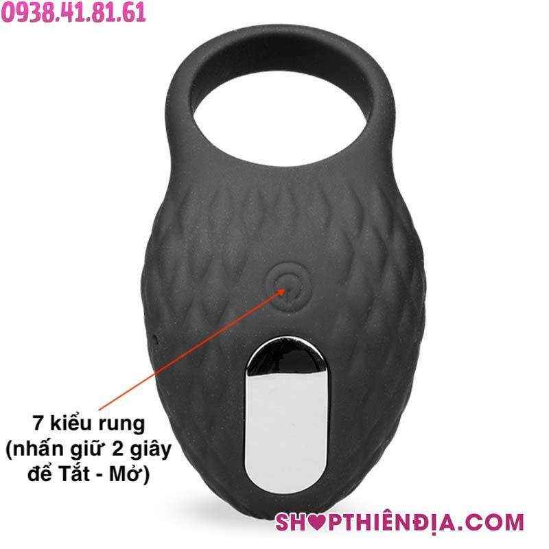 Hướng dẫn Tắt Mở nhẫn rung silicon cho nam cao cấp Heloise