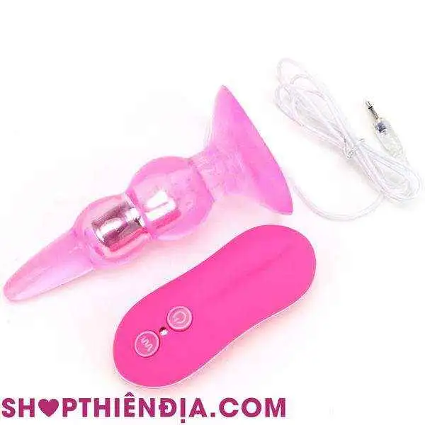 Nút hậu môn Butt Plug có rung 03