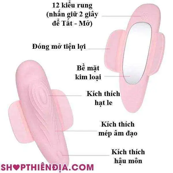 Quần chip rung điều khiển từ xa Love Boat 05