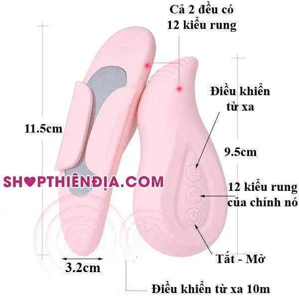 Quần chip rung điều khiển từ xa Love Boat 06