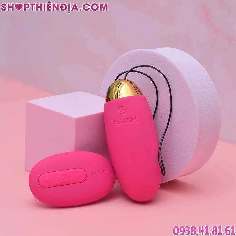 Trứng rung điều khiển từ xa cao cấp Elva bằng silicon
