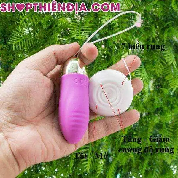 Trứng rung không dây cực êm 04