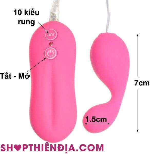 Trứng rung nhỏ dạng móc