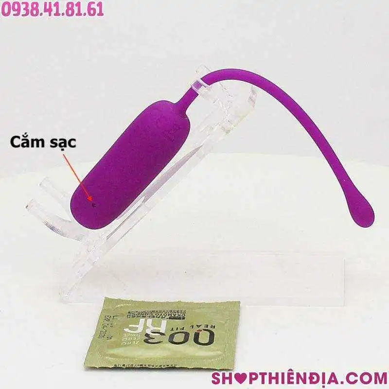 Hướng dẫn sạc trứng rung silicon có dây cầm Joyce