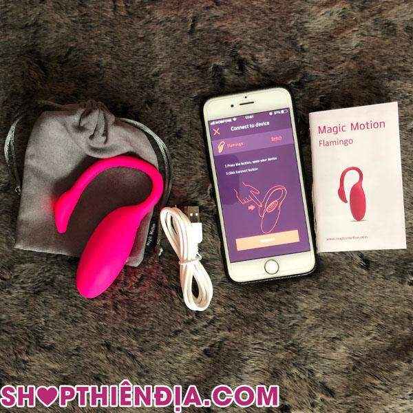 Trứng rung tình yêu cao cấp Flamingo